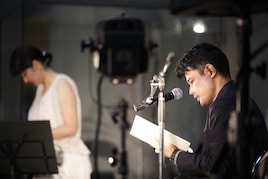 芸術祭テーマ「つなぐ、」に思いがつながる、佐藤厚志×Miya「荒地の家族」