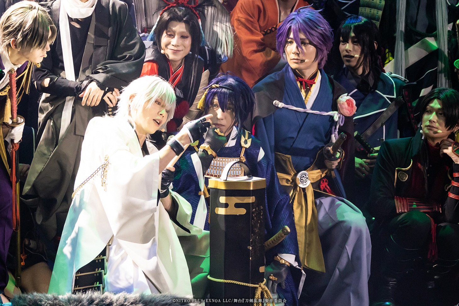 「舞台『刀剣乱舞』七周年感謝祭 -夢語刀宴會-」より。