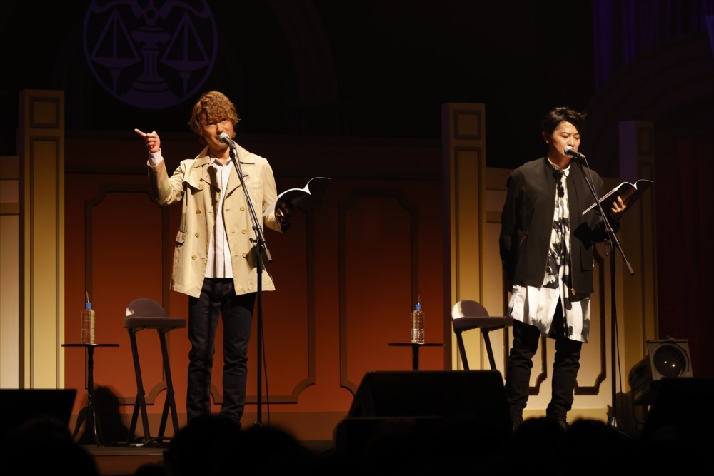 「大逆転裁判 -成歩堂龍ノ介と朗読の会-」より。