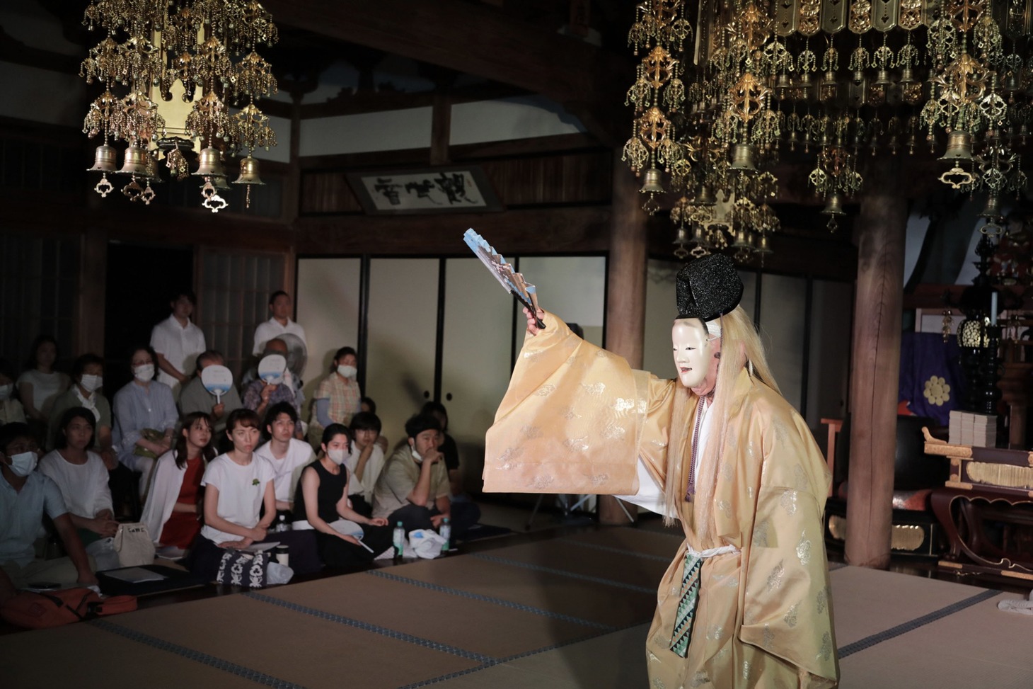日没を祭れ 2023 第二日「日没よ、鎮まれ。」より。（撮影：鈴木竜一朗）