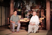 左から和合亮一、津村禮次郎。(撮影:鈴木竜一朗)