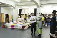 神奈川県民ホール“オープンシアター2023” ダンス劇「マリーの夢」稽古の様子。（撮影：武藤奈緒美）