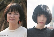 左から和田ながら、新垣七奈。