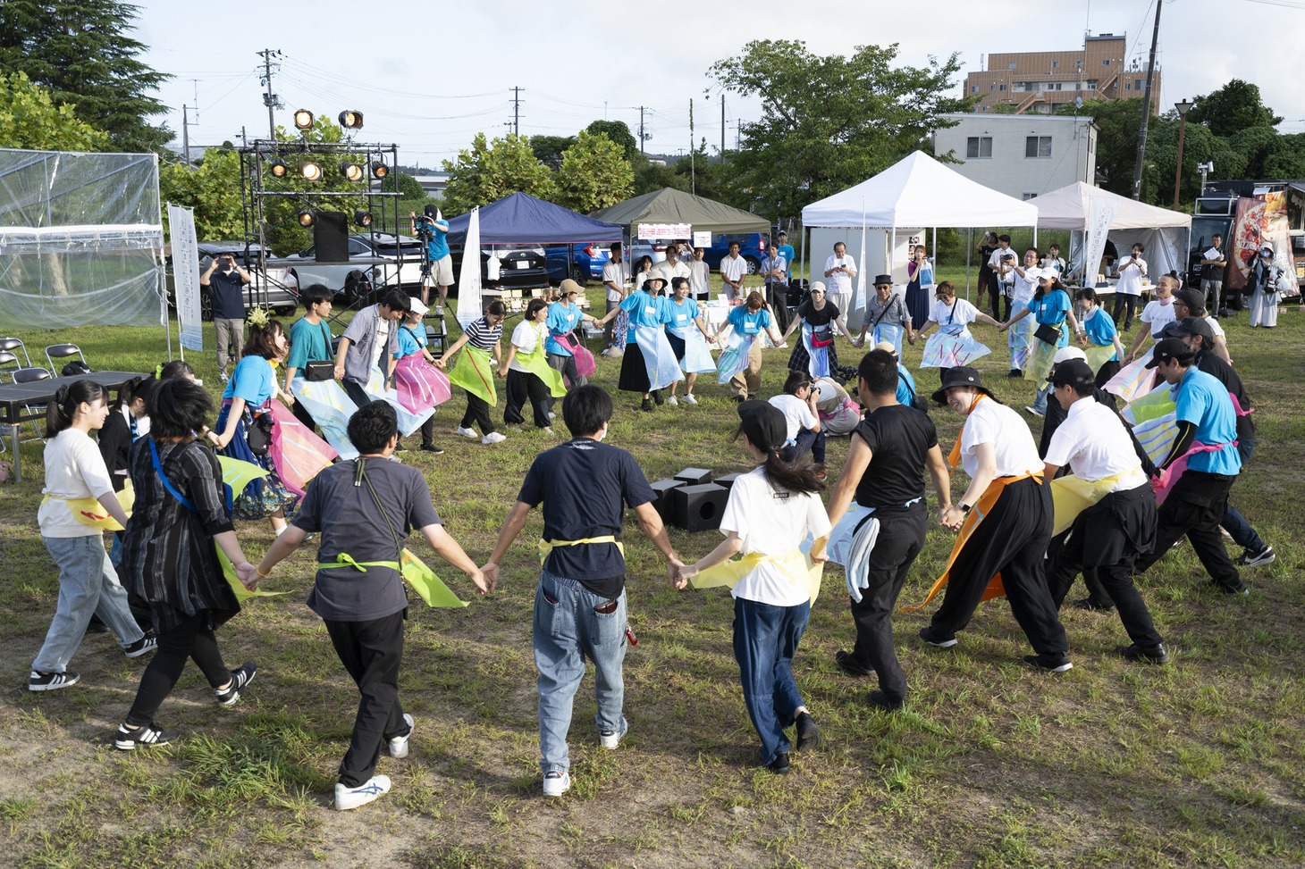 「常磐線舞台芸術祭 2023」クロージングイベントより。（撮影：冨田了平）