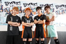 左から須賀健太、加藤憲史郎、若林星弥、藤林泰也。