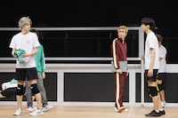 劇団「ハイキュー!!」旗揚げ公演より。（撮影：高橋利行）