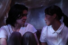 果てとチーク「くらいところから～」開幕、升味加耀「少しでも“よぎる”作品になれたら」