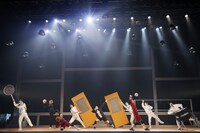 劇団「ハイキュー!!」旗揚げ公演より。（撮影：高橋利行）