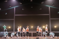 劇団「ハイキュー!!」旗揚げ公演より。（撮影：高橋利行）