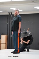 木ノ下歌舞伎「勧進帳」稽古の様子。