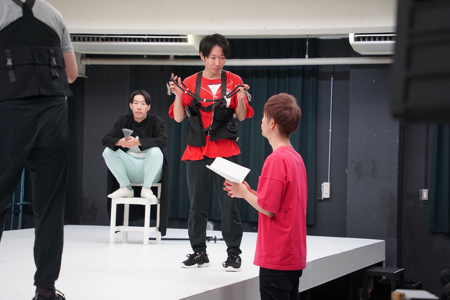 木ノ下歌舞伎「勧進帳」稽古の様子。
