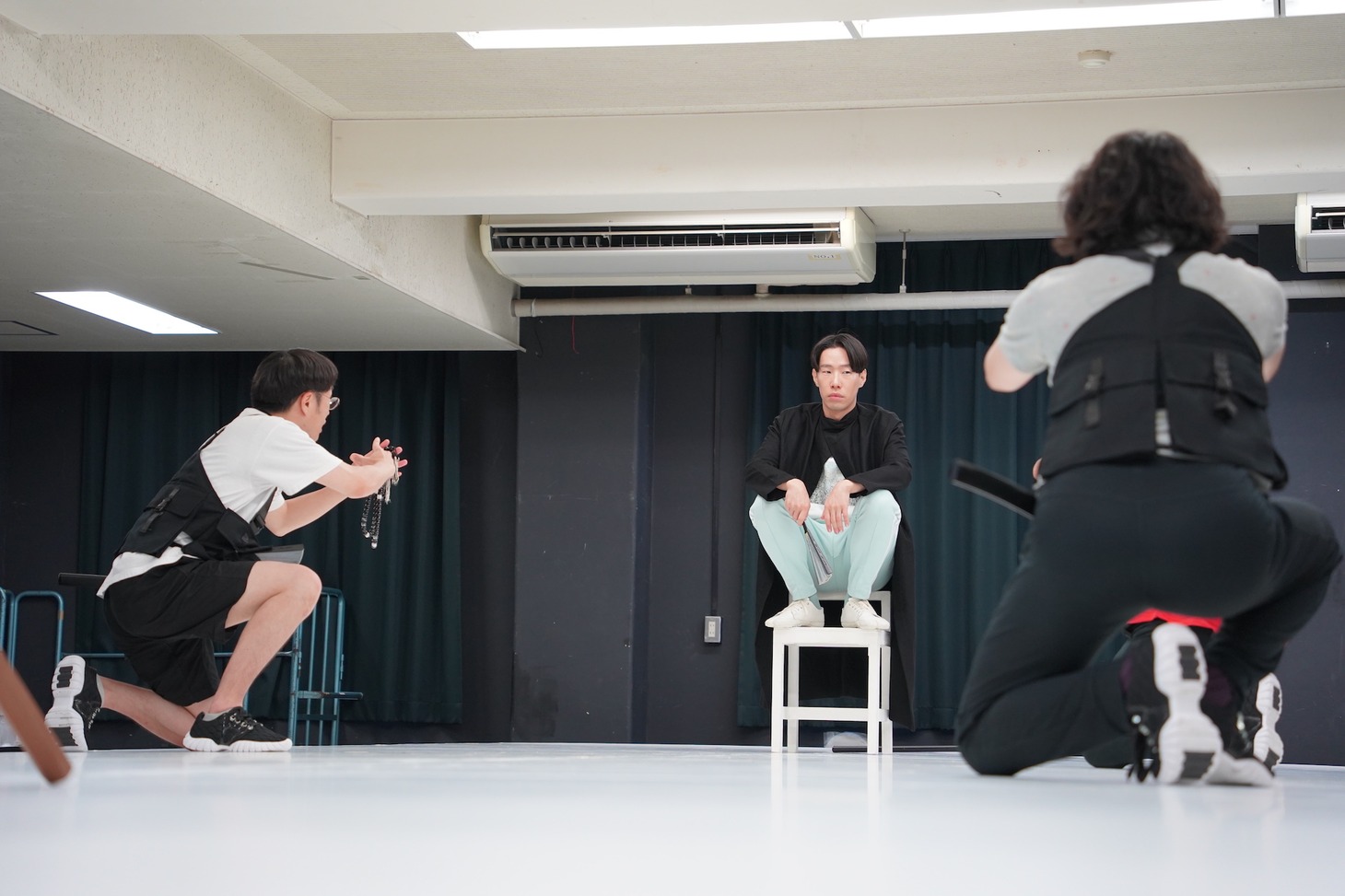 木ノ下歌舞伎「勧進帳」稽古の様子。