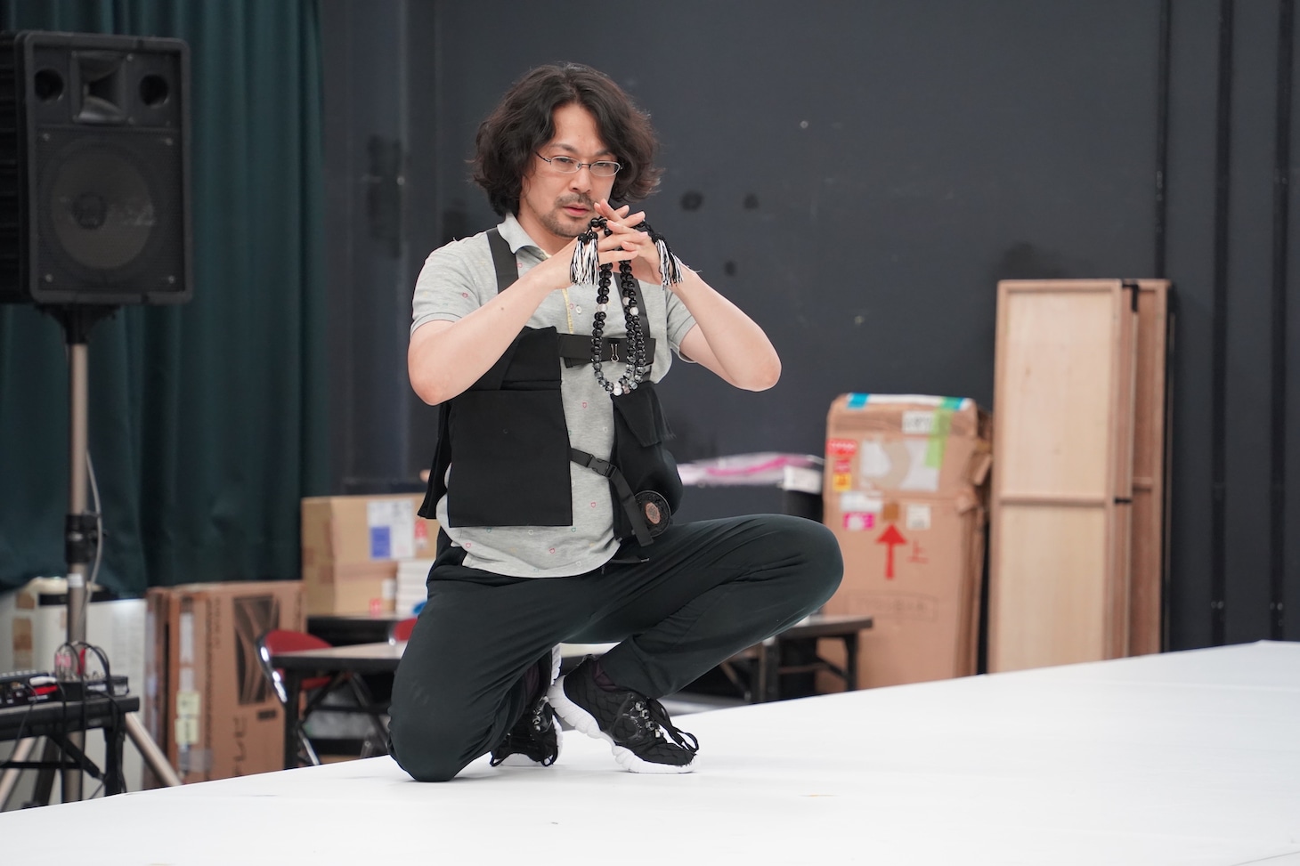 木ノ下歌舞伎「勧進帳」稽古の様子。