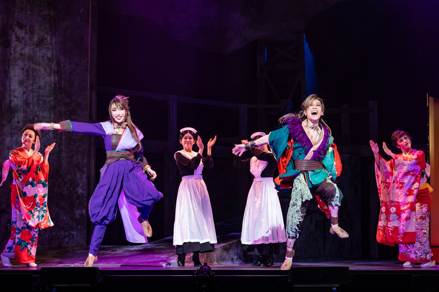 a new musical「ヴァグラント」より。（撮影：岡千里）
