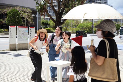 パレットくもじ×なはーとプログラム スイッチ総研「パレットくもじスイッチ」より。（撮影：普久原あさひ）