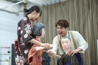 舞台「銀河鉄道の父」公開稽古より。