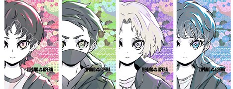 ZIPANG OPERAをイメージしたイラスト。