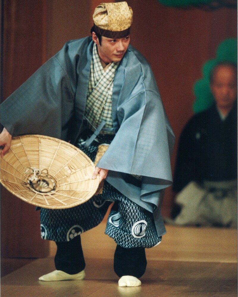 狂言「名取川」より。