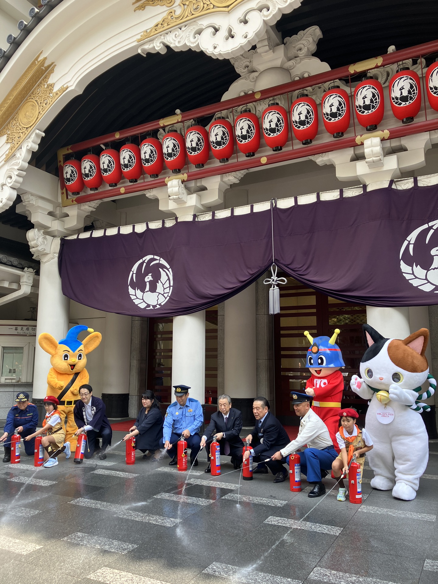 「HIGASHIGINZA BOUSAI FES 2023」より。