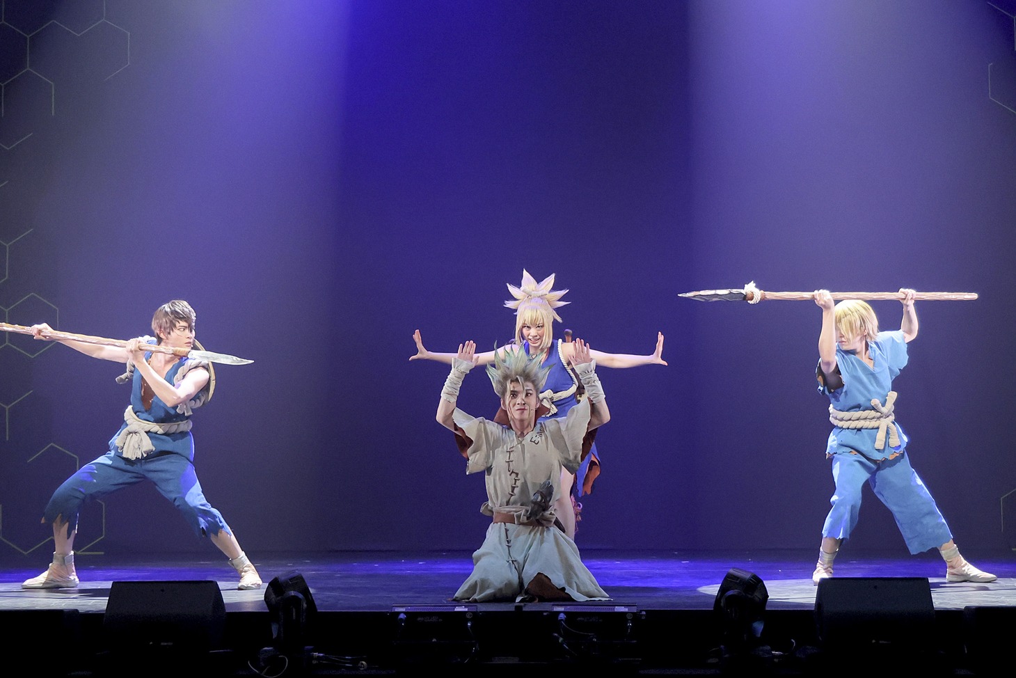 「『Dr.STONE』THE STAGE ～SCIENCE WORLD～」より。