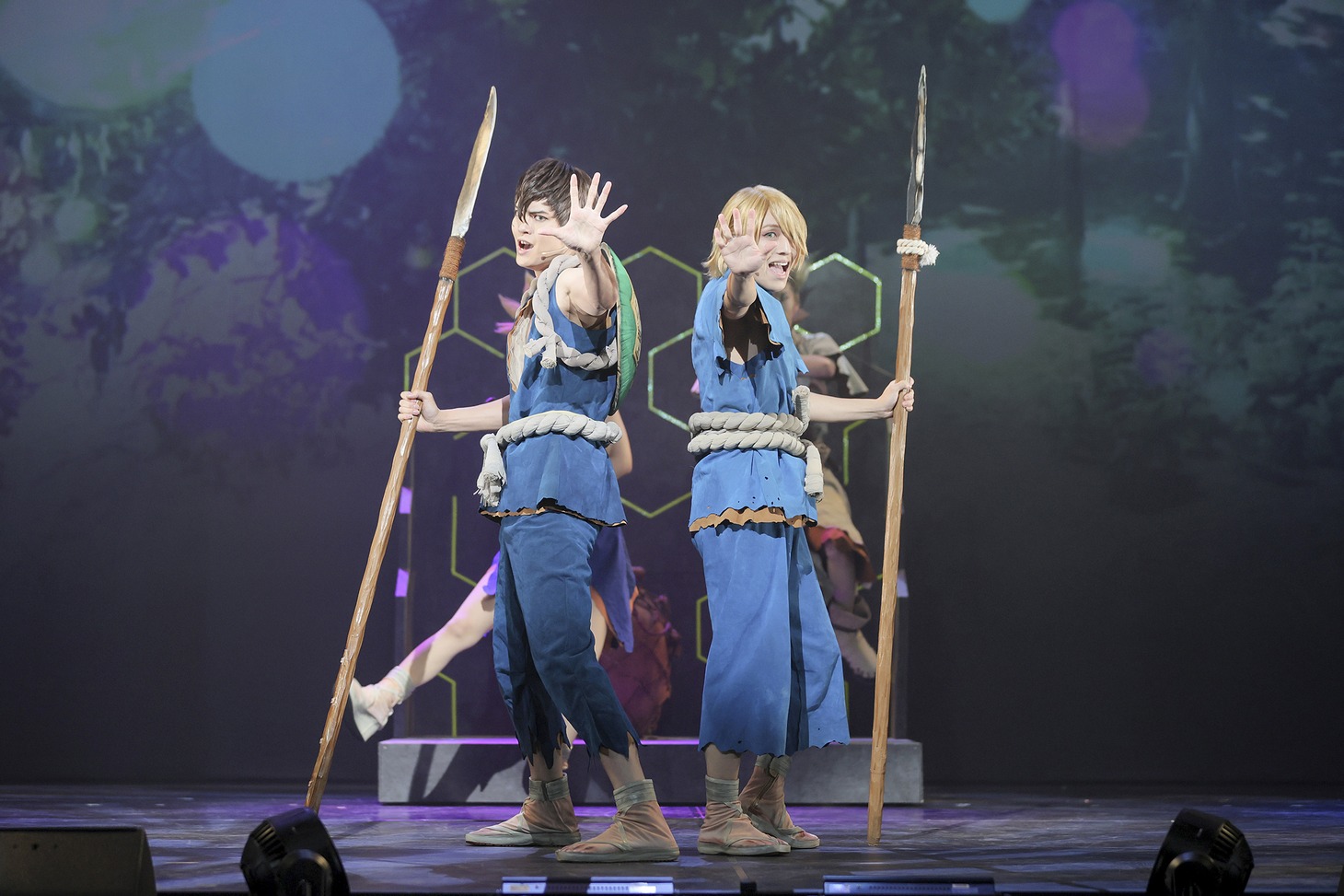「『Dr.STONE』THE STAGE ～SCIENCE WORLD～」より。
