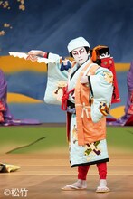 市川海老蔵改め十三代目市川團十郎白猿襲名披露 八代目市川新之助初舞台「九月博多座大歌舞伎」昼の部「外郎売」より。