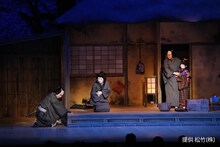 歌舞伎座新開場十周年「『秀山祭九月大歌舞伎』二世 中村吉右衛門三回忌追善」夜の部「一本刀土俵入」より。