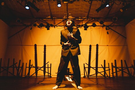 劇団透明少女「身毒丸」より。