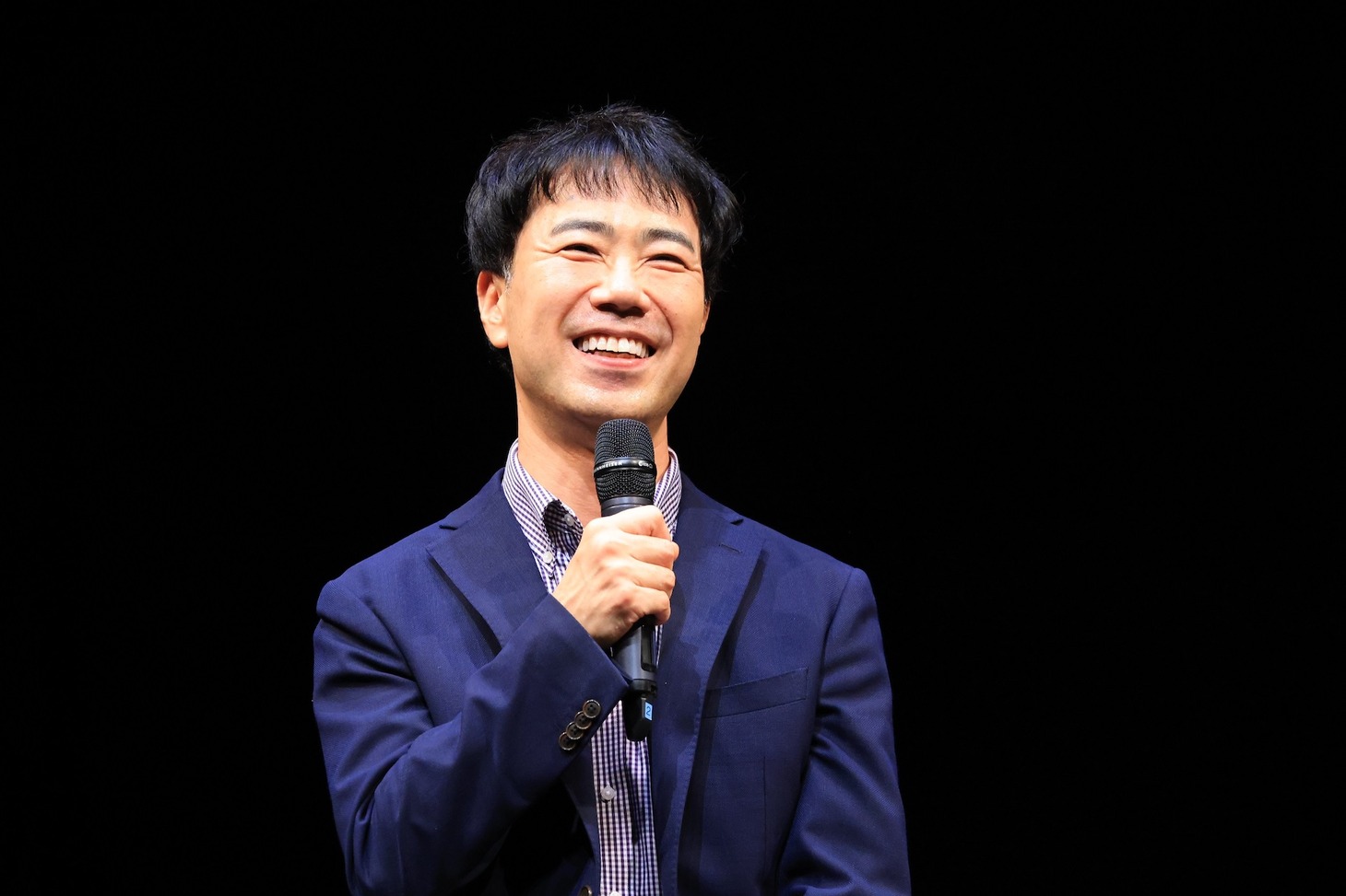 COCOON PRODUCTION2023「ガラパコスパコス～進化してんのかしてないのか～」会見より、藤井隆。（撮影：宮川舞子）