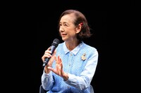 COCOON PRODUCTION2023「ガラパコスパコス～進化してんのかしてないのか～」会見より、高橋惠子。（撮影：宮川舞子）