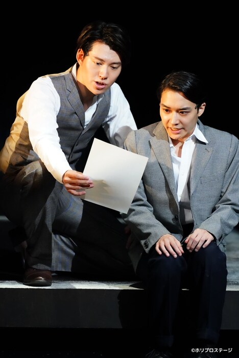 ミュージカル「スリル・ミー」より。（撮影：田中亜紀）