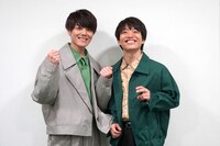 左から室龍太、今江大地。