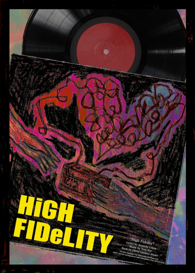 TipTap「ブロードウェイミュージカル『High Fidelity』」チラシ