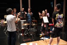 SPAC 秋→春のシーズン 2023-2024 #3「ばらの騎士」より、第1期稽古の様子。