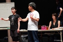 SPAC 秋→春のシーズン 2023-2024 #3「ばらの騎士」より、第1期稽古の様子。