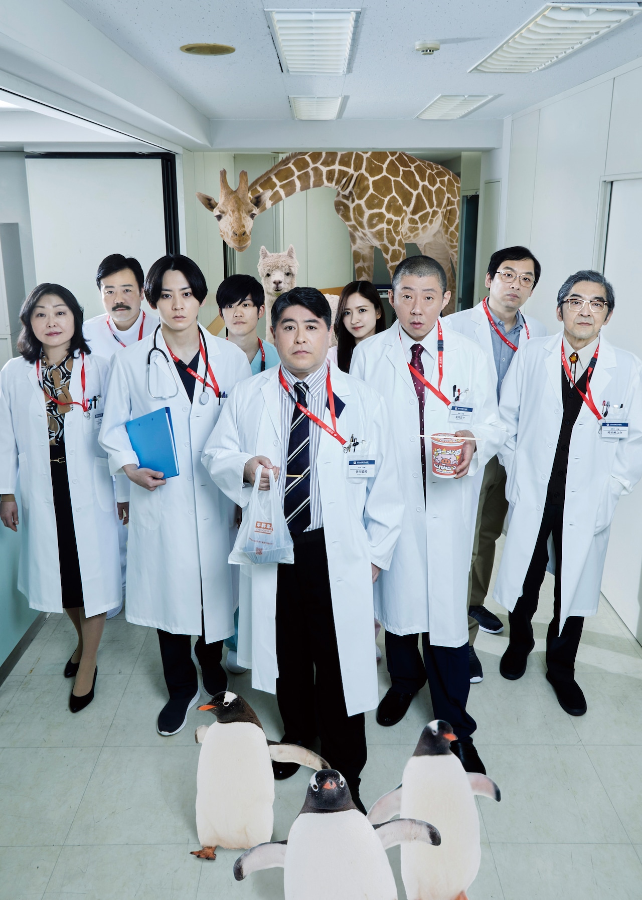 皆川猿時主演「ドクター皆川」WOWOWで今冬放送・配信