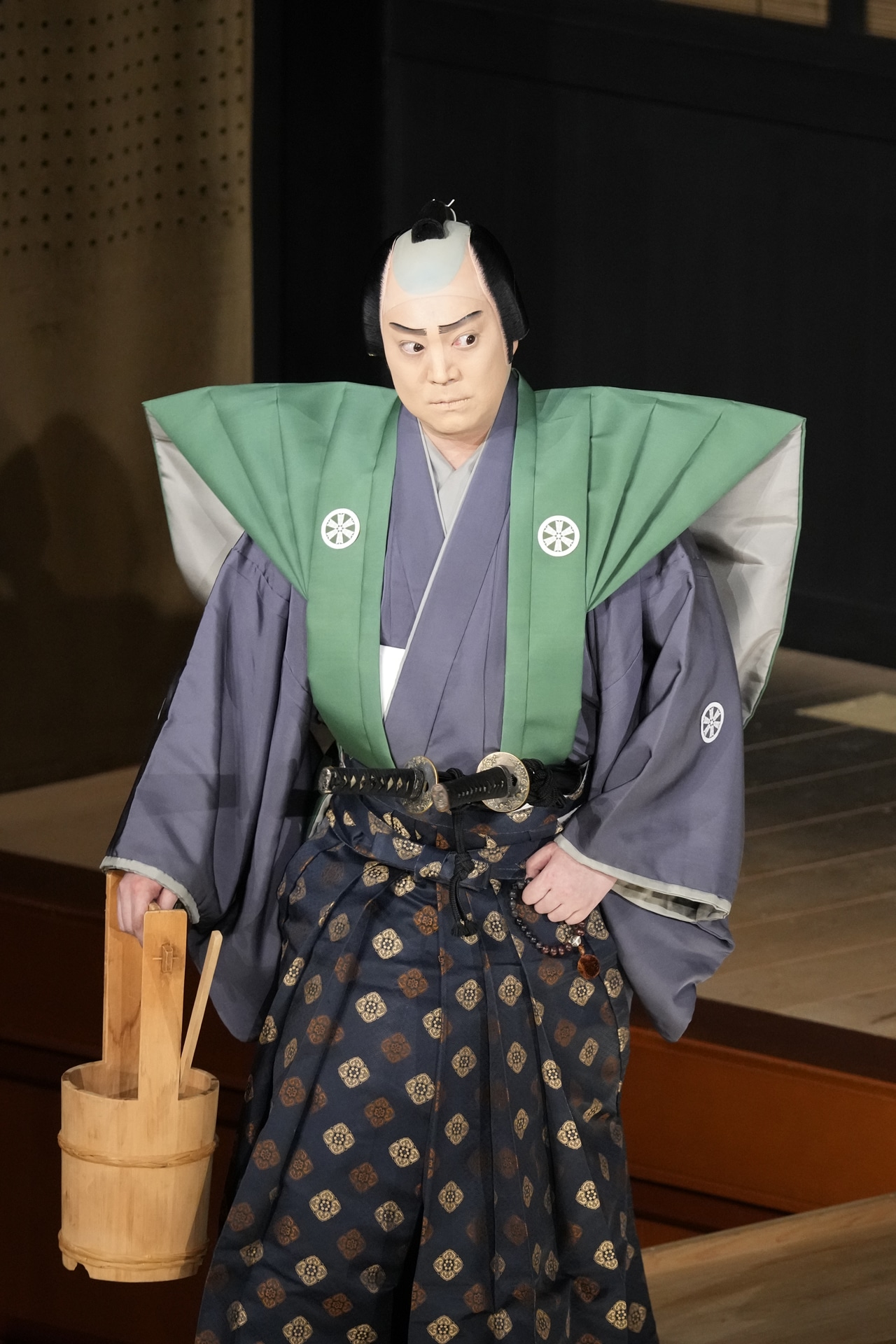 「荒川十太夫」より、尾上松緑扮する荒川十太夫。(c)松竹