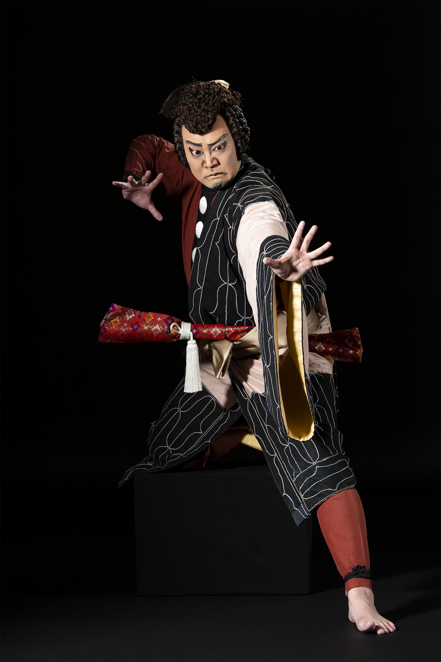 尾上松緑扮する天竺徳兵衛。(c)松竹