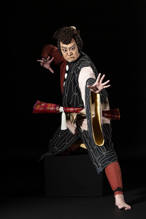 尾上松緑扮する天竺徳兵衛。(c)松竹