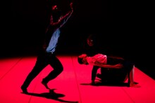 中村蓉単独公演「fマクベス」より。（撮影：前澤秀登）