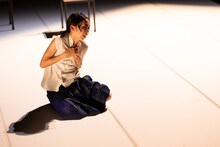 中村蓉単独公演「fマクベス」より。（撮影：前澤秀登）