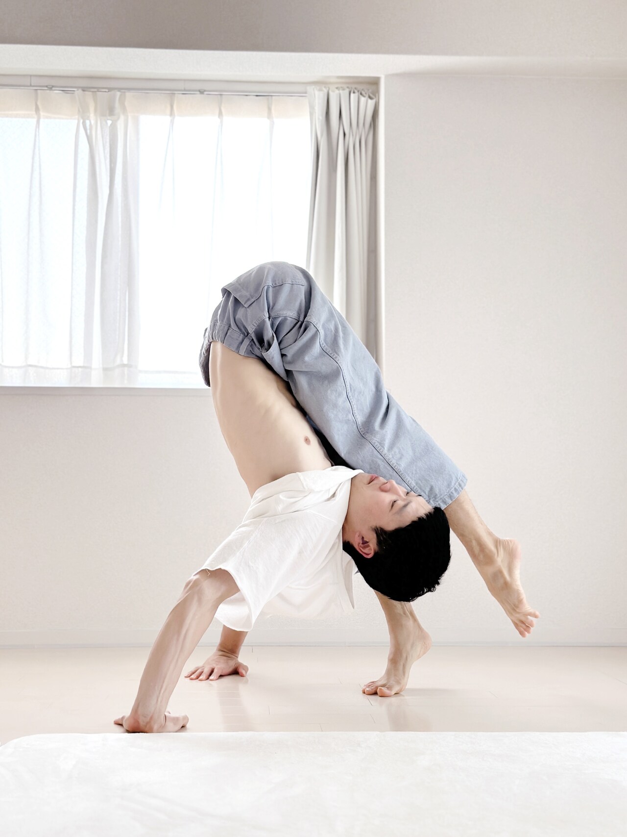 渡邉尚、身体の柔らかさの源となるストレッチ