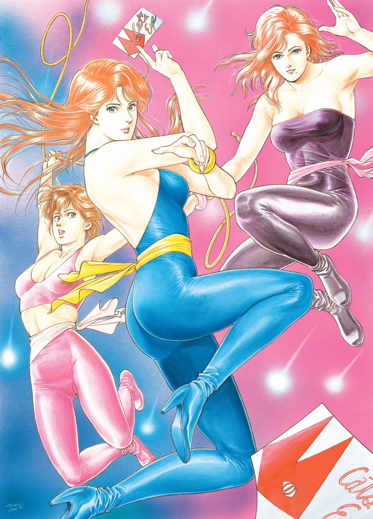 キャッツアイ CAT'S♥EYE」（コアミックス）原作ビジュアル - 藤原紀香・高島礼子