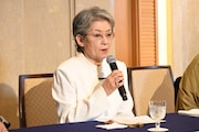 「高峰秀子生誕100年プロジェクト」実行委員の松山明美。