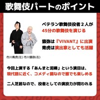 「ドンデンガエシEXPO」歌舞伎パートのポイント。