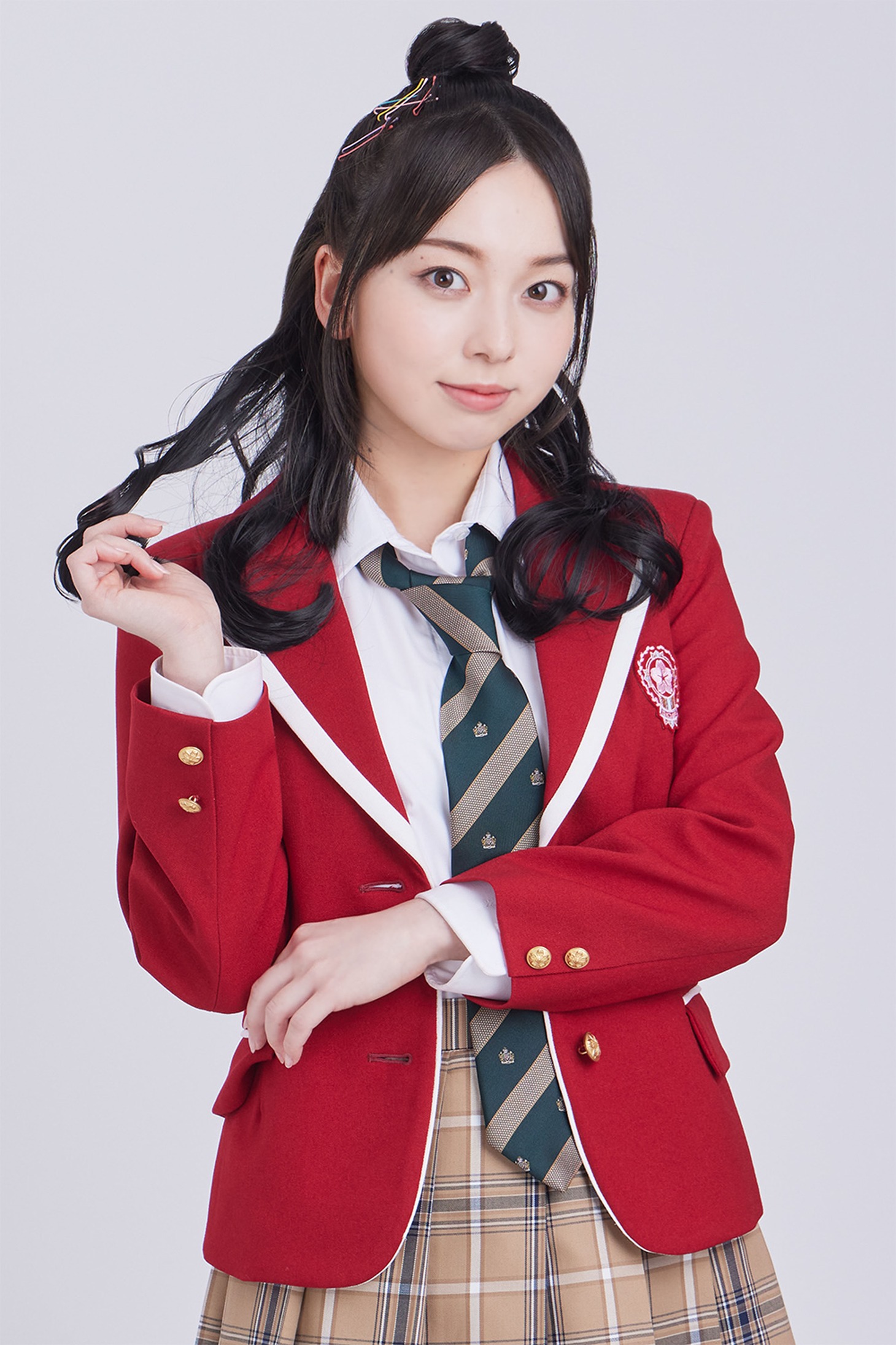 晴風サヤカ役の西田ひらり。