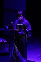 「こえかぶ 朗読で楽しむ歌舞伎 ～雪の夜道篇～」初日公演より。