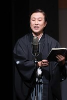 「こえかぶ 朗読で楽しむ歌舞伎 ～雪の夜道篇～」初日公演より。