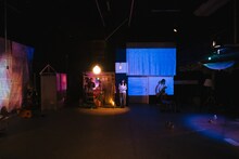 バストリオ「『一匹のモンタージュ』リクリエーション」より。（撮影：コムラマイ）