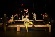 トランスレーション・マターズ上演プロジェクト第2弾「エミリア・ガロッティ／折薔薇」より。（撮影：ホンダアヤノ）